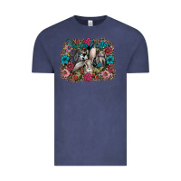 Vintage Denim Happy Easter Vintage Tee - CowhideDigitalArt