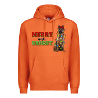 Carrot merry and bright german shepherd Premium Hoodie - RanaPortraitStore
