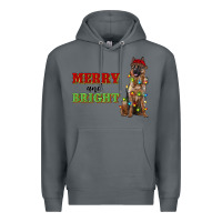 Rock merry and bright german shepherd Premium Hoodie - RanaPortraitStore