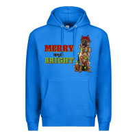 True Royal merry and bright german shepherd Premium Hoodie - RanaPortraitStore