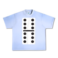 Grape Ice double six dominoes tshirt halloween costume 6 6 domino game t shirt Urban Heavy Tee - baoMotion