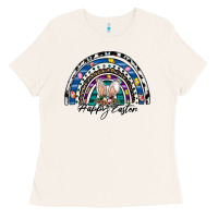 Happy Easter Rainbow Ladies Tee | Teevron
