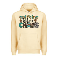 Pina Colada western caffeine before chaos Premium Hoodie - BarkalooDesign