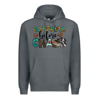 Rock western caffeine before chaos Premium Hoodie - BarkalooDesign