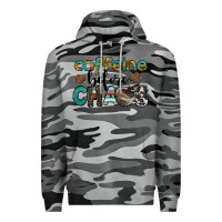 Slate Camo western caffeine before chaos Premium Hoodie - BarkalooDesign