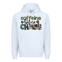 White western caffeine before chaos Premium Hoodie - BarkalooDesign