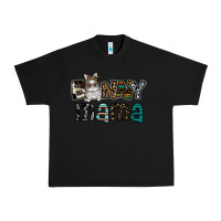 Black Bunny mama Urban Heavy Tee - CowhideDigitalArt