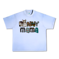 Grape Ice Bunny mama Urban Heavy Tee - CowhideDigitalArt