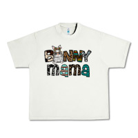 Pistachio Bunny mama Urban Heavy Tee - CowhideDigitalArt