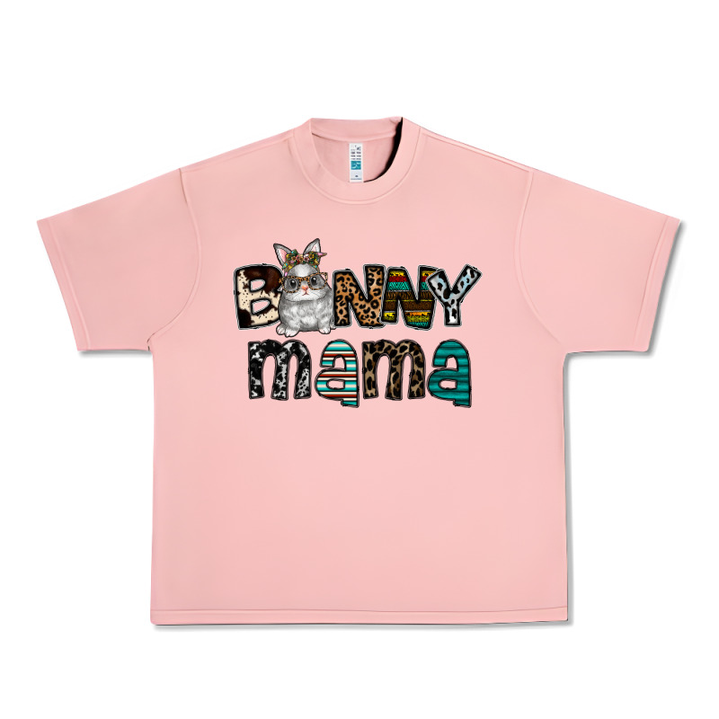 Bunny Mama Urban Heavy Tee by CowhideDigitalArt | Teevron
