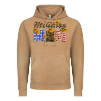 Vintage Camel military mom with soldier boots Vintage Hoodie - Artiststas