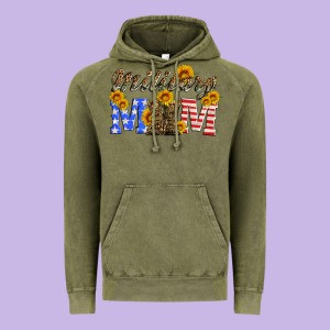 Military Mom With Soldier Boots Vintage Hoodie Designed By Artiststas