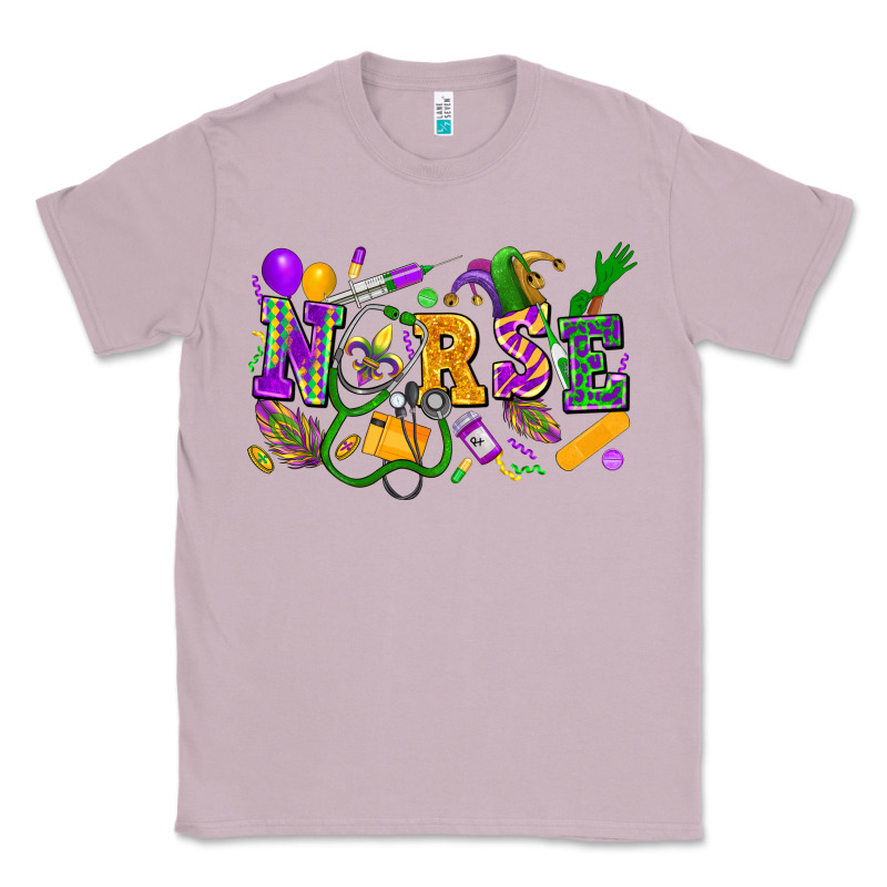 Nurse Mardi Gras Classic Tee by FaDigitalArtStudio | Teevron