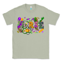Matcha Nurse Mardi Gras Classic Tee - FaDigitalArtStudio