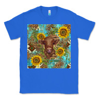 True Royal western highland cow Classic Tee - BarkalooDesign