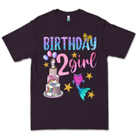 Plum birthday girl 2 Premium Tee - BundleAndBundleShop