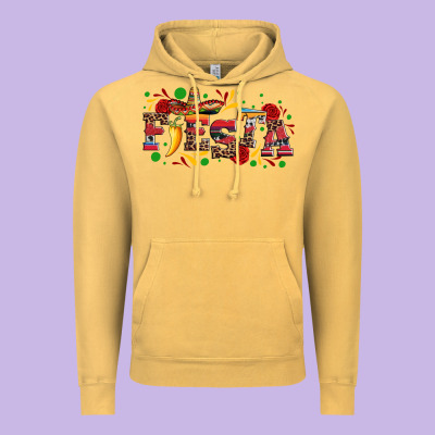 Fieasta With Sombrero Rose And Pepper Vintage Hoodie Designed By Artiststas