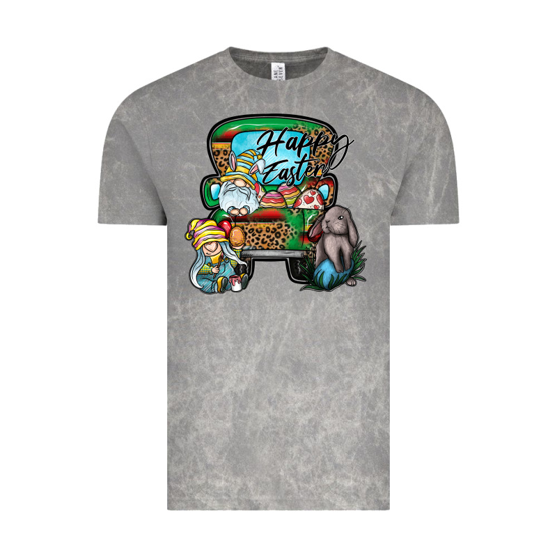 Happy Easter Vintage Tee by CowhideDigitalArt | Teevron