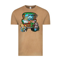 Vintage Camel Happy Easter Vintage Tee - CowhideDigitalArt