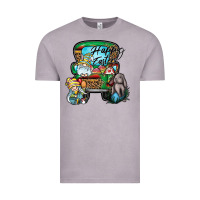 Vintage Zinc Happy Easter Vintage Tee - CowhideDigitalArt