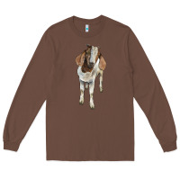Chestnut boer goat Long Sleeve Tee - LillyAllenDesigns