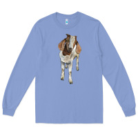 Colony Blue boer goat Long Sleeve Tee - LillyAllenDesigns