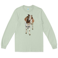 Matcha boer goat Long Sleeve Tee - LillyAllenDesigns