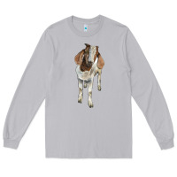 Moon Dust boer goat Long Sleeve Tee - LillyAllenDesigns