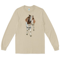 Mushroom boer goat Long Sleeve Tee - LillyAllenDesigns