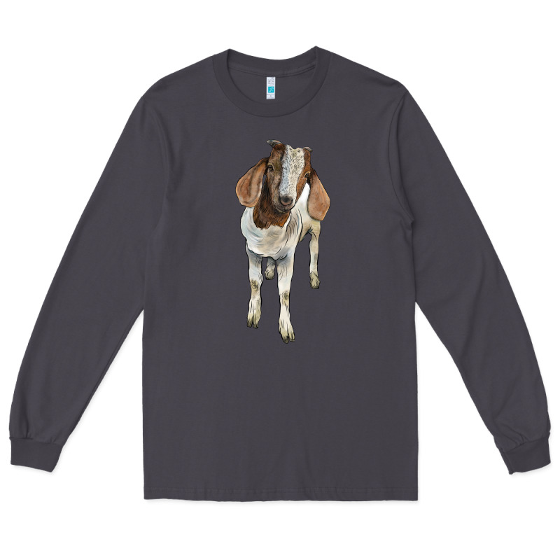 Boer Goat Long Sleeve Tee by LillyAllenDesigns | Teevron