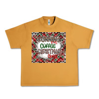 Peanut Butter Running on Coffee And Christmas Urban Heavy Tee - CowhideDigitalArt