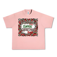 Salmon Running on Coffee And Christmas Urban Heavy Tee - CowhideDigitalArt