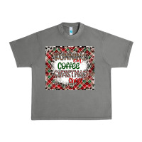 Tornado Running on Coffee And Christmas Urban Heavy Tee - CowhideDigitalArt