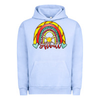 Pigment Grape Ice Softball Rainbow Urban Hoodie - RanaPortraitStore