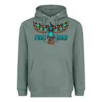 Sage turquoise freebird Heavyweight Hoodie - RanaPortraitStore