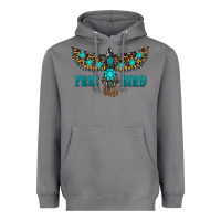 Storm turquoise freebird Heavyweight Hoodie - RanaPortraitStore