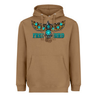 Turquoise Freebird Heavyweight Hoodie | Teevron
