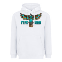 White turquoise freebird Heavyweight Hoodie - RanaPortraitStore