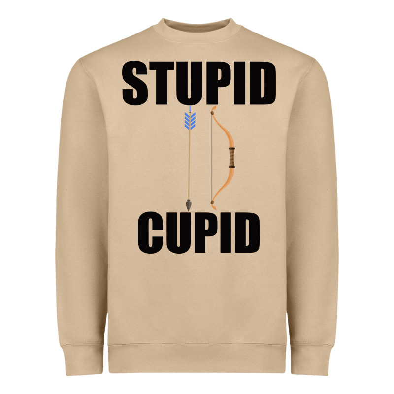 Stupid Cupid Heavyweight Sweatshirt by Bettercallsaul | Teevron