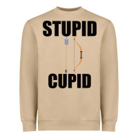 Mushroom Stupid Cupid Heavyweight Sweatshirt - Bettercallsaul