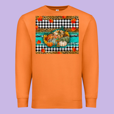 Pumpkins Premium Sweatshirt Designed By Ranaportraitstore