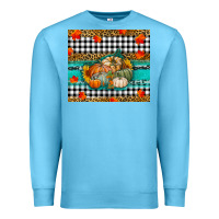 Ocean Blue pumpkins Premium Sweatshirt - RanaPortraitStore