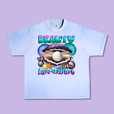 Beauty Lies Within Urban Heavy Tee Designed By Cowhidedigitalart