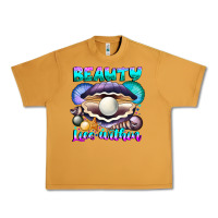 Peanut Butter Beauty Lies Within Urban Heavy Tee - CowhideDigitalArt