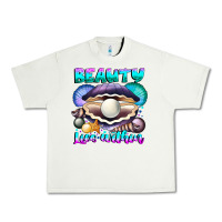 Pistachio Beauty Lies Within Urban Heavy Tee - CowhideDigitalArt
