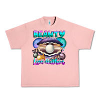 Salmon Beauty Lies Within Urban Heavy Tee - CowhideDigitalArt