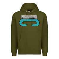 Army Green nail brush Premium Hoodie - BarkalooDesign