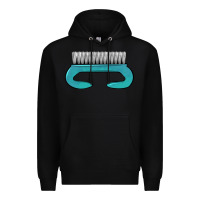 Black nail brush Premium Hoodie - BarkalooDesign