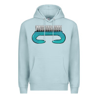 Blue Mist nail brush Premium Hoodie - BarkalooDesign
