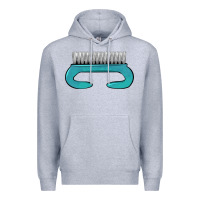 Heather Grey nail brush Premium Hoodie - BarkalooDesign